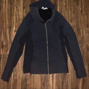 Lululemon grey zip up sweatshirt